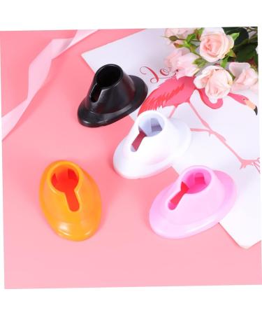  minkissy 8 Pieces Nail Polish Bottle Base Nail Polish Holder Anti-Splash Nail Polish White Shelf Nail Art Supplies Manicure Gel Organizer - Buy Online on GoSupps.com