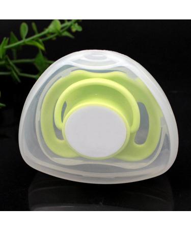 Duhe189014 Portable Pacifier Case - Transparent All-in-One Silicone Holder with BPA-Free PP Storage Box - Dust-Proof and Durable - Buy Online on GoSupps.com