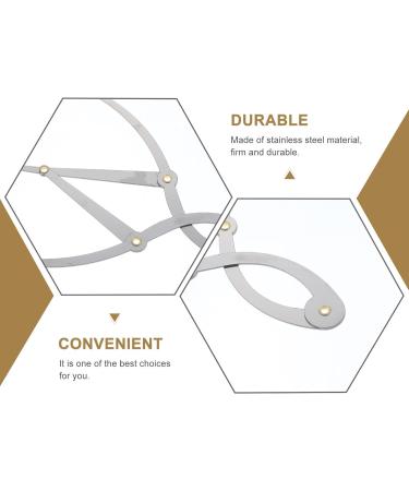 Healifty R gle Sourcils en Acier Inoxydable Outil Mesure Courbe Sourcils Pr cision Femme Maquillage Professionnel - Buy Online on GoSupps.com