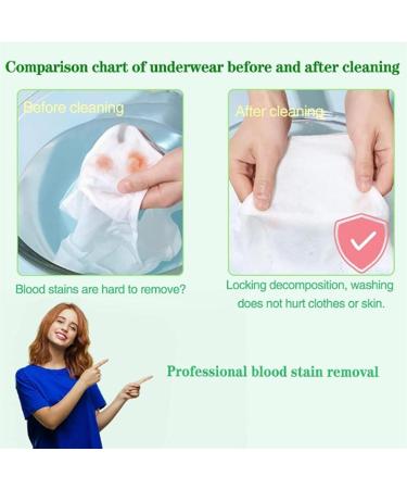 99% Period Panty Cleaner Underwear Laundry Detergent Liquid Underwear Detergent Laundry Detergent For Washing Underwear Plant Based Laundry Detergent Maintain Underwear Freshness (Blue+Pink) - Buy Online on GoSupps.com