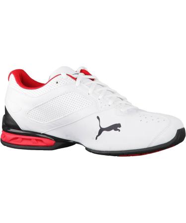 PUMA Men's Tazon 6 FM Running Shoes EU 43 | White Black & Silver | International Shipping Available - Buy Online on GoSupps.com