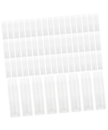 FOYTOKI 100pcs Lip Balm Tube Caps Bulk Packaging Push Wheel Mechanism for Easy Application