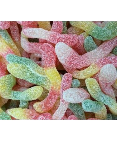 Ellies Jellies Fizzy Jelly Snakes 480g Rectangle Tub