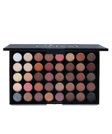 DUnLap Beauty Palette 40 Colors Highly Pigmented Nudes Warm Natural Matte Shimmer Eye Shadow Palettes Eyeshadow Palette Eyeshadow Palette