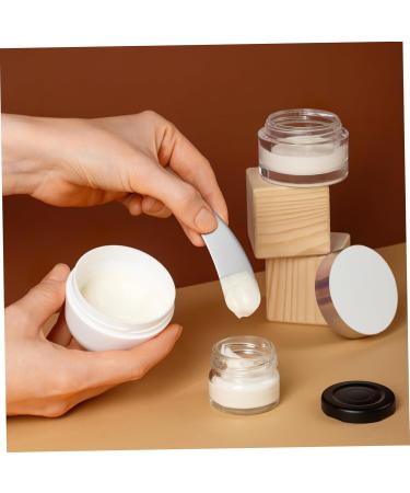 TOVINANNA 6 Pcs Cosmetic Spatula Face Cream Scoop Facial Cream Spatula Makeup Scoop Spatula Metal Makeup Spatula Facial Spatula Esthetician Supplies Face Spatula Lotion Spatula Beauty Scoop 1 g (Pack of 1) As Shownx3pcs - Buy Online on GoSupps.com