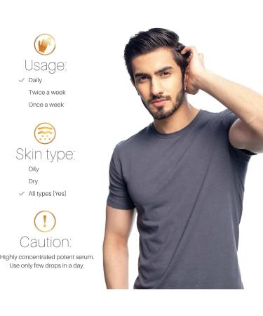 Ustraa 20% Vitamin C Face Serum 30ml - Dermatologically Tested With Hyaluronic Acid & 20% Vitamin C in the purest form Anti-Aging Fights Dark Spots - Buy Online on GoSupps.com