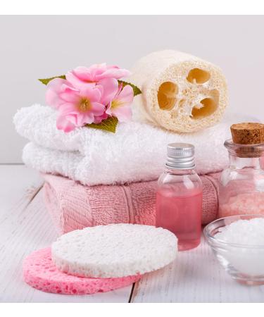 50-Count Compressed Facial Sponges - Natural Cellulose for Cleansing, Exfoliating, and Makeup Removal - Buy Online on GoSupps.com