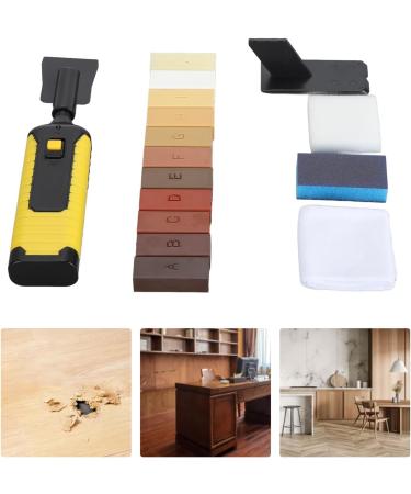 Wood Floor Scratch Repair Kit | 11 Color Hard Wax Filler for Scratches Cracks & Holes - Perfect for Wooden Floors Doors & Cabinets - Buy Online on GoSupps.com