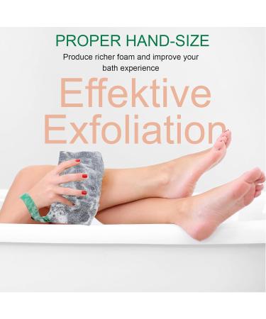 Phogary 6-Pack Exfoliating Soap Bags | Nylon Soap Pouches for Solid & Liquid Soap | Premium Quick-Dry Shower Accessories (Gray Black) - Buy Online on GoSupps.com