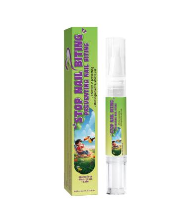 Stop Biting Your Nails | Anti-Bite Nail Polish 4ml - Safe Finger Protector for Toddlers Women Men Cuticle Care Spa Home Travel