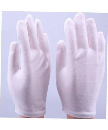 FOMIYES 18 Pairs Industrial Gloves Spa Gloves Jewelry Inspection Gloves Moisturizing Gloves Overnight Moisturizing Hand Gloves Hand Care Gloves for Women Kitchen Gloves Thick Section White - Buy Online on GoSupps.com