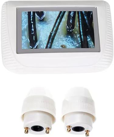 Rchargeable Skin Diagnosis Hair Analyzer 50X Three Spectra and 200X Magnification Skin Detector with 5 Inch Digital LCD Screen for Home Beauty Salon Spa - Buy Online on GoSupps.com