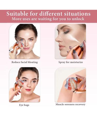 Buy Ice Face Roller | Food-Grade Silicone Facial Massager for Glowing Skin & Shrinking Pores - Reusable Beauty Tool (Orange - Buy Online on GoSupps.com