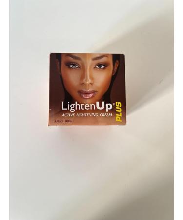 LightenUp Plus Active Skin Brightening Cream - 3.4 Fl oz / 100 ml - Cream For Face and Body - Buy Online on GoSupps.com