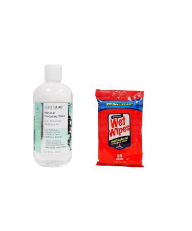 Buy SkinLab Micellar Cleansing Water 375ml - Gentle Makeup Remover & Hydrating Cleanser - International Shipping Available - Buy Online on GoSupps.com