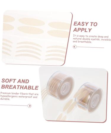 Beavorty Single- Sided Eyelid Tapes Stickers 2400 Sheets Double Eyelid Sticker Eye Makeup Tape Invisible Eyelid Strips Droopy Eyelid Tape Double Eyelid Lift Strip - Buy Online on GoSupps.com