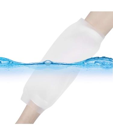 Sonew PICC Line Waterproof Arm Cover Shower Bath Swimming Bandage Protective Arm Fracture Wounds(L)
