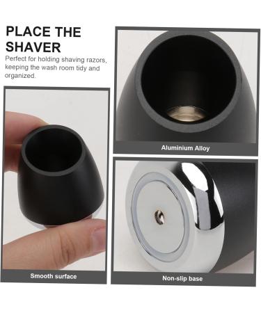 Angoily 3-Stand Razor Holder for Men | Shaver Stand & Clamp | Manual Razor Base | International Shipping Available - Buy Online on GoSupps.com