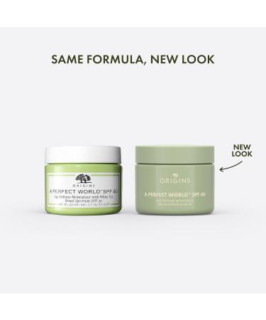 Origins Perfect World SPF 40 Age-Defense Moisturizer 1.7 Fl Oz - White Tea 1.70 Fl Oz - Buy Online on GoSupps.com