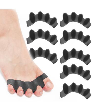 8x toe spreader silicone toe spreader hallux valgus correction silicone toe spreader hallux valgus correction gel toe separator for bunion correction correction for all toes hammer toe corrators