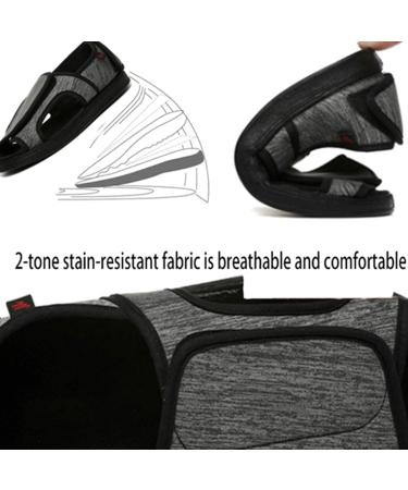 LEEWEE Diabetic Shoes Wide Width Adjustable Closure for Swollen Feet - Grey 42 - Buy Online on GoSupps.com