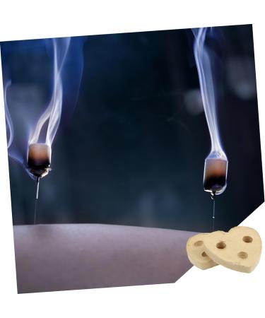 MAGICLULU 30 Pcs Cake Moxa Sticks Chinese Wormwood Cake Pads Chinese Cake Moxibustion Patches Portable Air Conditioners Stickers Rotating Baby Bottle Brush Patch Tool Mini - Buy Online on GoSupps.com