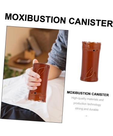 JE COMPRIS Facial Massage Device - Ceramic Smoke-Free Moxa Stick Holder for Moxibustion | Handheld Moxibustion Box - Buy Online on GoSupps.com