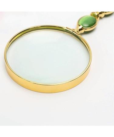 Portable Magnifier Handheld High-Definition 20 Times Old Man Reading Newspaper Reading Student Enlarent Mirror Rubber Mirror Material/Wear-Resistant Full of Stars - Buy Online on GoSupps.com