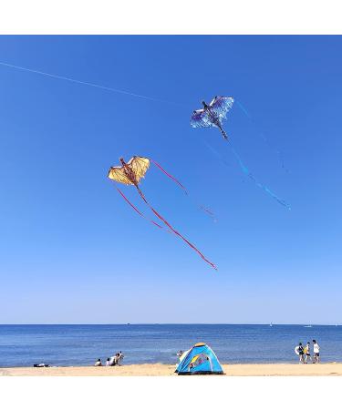 Dragon Kite for Kids & Adults - Easy-to-Fly Large Single Line Kite for Beach Trips - Buy Online on GoSupps.com