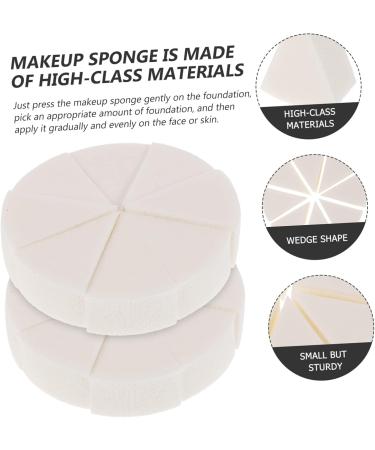 FRCOLOR 6 Sets Triangular Sponge Puff Wedge Sponge for Makeup Cosmetic Makeup Pads Makeup Supplies Lady Tools Makeup Foam Wedges Facial Pads Mini Puff Emulsion Makeup Foundation White Miss - Buy Online on GoSupps.com