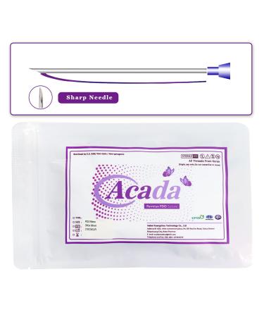 Acada Pdo Thread Lift/Face Whole Body/Mono Type  Pdo Mono Smooth Threads  20pcs (30G25MM)