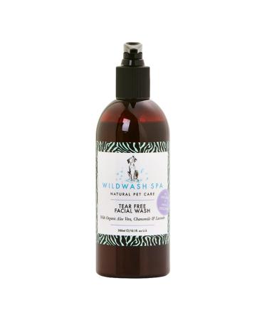 WildWash Spa Tear Free Facial Wash 300ml - Dog Facial Wash for Clean & Healthy Paws Safe & Effective No Harsh Chemicals Made with Natural Ingredients