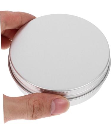 POPETPOP Box Sugar Tin Container Candle Tin Jar Jars Refillable Aluminum Cans Aluminium Cosmetic Jar Tin Cans with Screw Cap Aluminum Balm Tin Metal Aluminum Wallet Universal Candy Travel - Buy Online on GoSupps.com