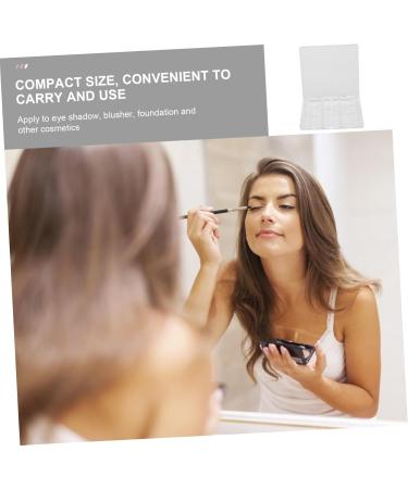 Ipetboom 20 Pcs Eye Shadow Box Eyeshadow Blush Powder Case Makeup Organizer Case Travel Compartment Platen 8x8cmx5pcs Transparent Colorx5pcs - Buy Online on GoSupps.com