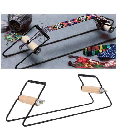DIY Bead Loom Kit - Wooden & Stainless Steel Handmade Knitting Machine for Jewelry Making - Buy Online on GoSupps.com