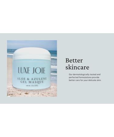 Aloe & Azulene Gel Masque | Hydrating & Soothing Facial Mask with Hyaluronic Acid & Lavender | Men & Women | International Shipping Available - Buy Online on GoSupps.com