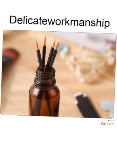 Healeved 200 Pcs Disposable Eyeliner Brush Fine Eyeliner Brush Practical Eyeliner Brush Lip Artificial Fiber 9x6.5cmx2pcs Blackx2pcs - Buy Online on GoSupps.com