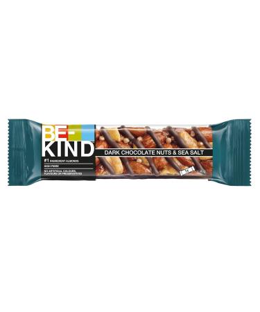 Kind Dark Chocolate Nuts & Sea Salt Cereal Bar - Gluten Free Healthy Snack 12 x 40g Packs - Buy Online on GoSupps.com