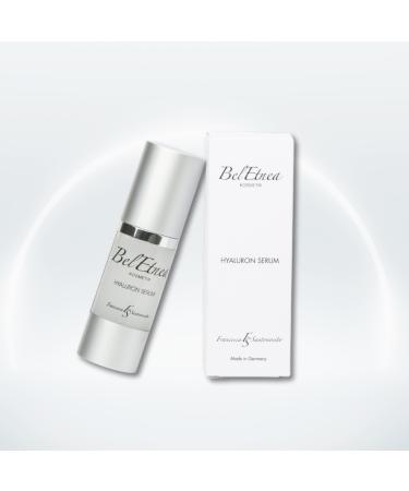 BelEtnea Cosmetics 24 hour antiaging hyaluron serum for face 30 ml high dose for neck eyes and d collet immediate effect against wrinkles and circles under the eyes skin serum moisturizing and vegan