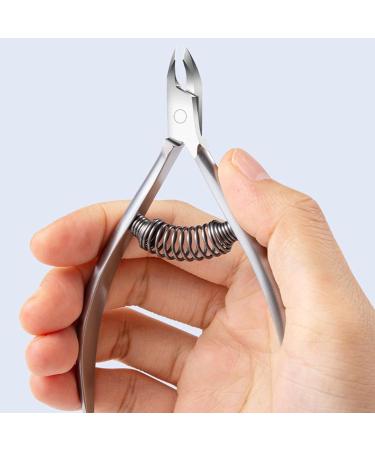 Stainless Steel Toenail Cuticle Nipper Dead Skin Scissor Nail Cuticle Scissors Plier Manicure Tool Nail Trimmer Nail Cuticle Plier Manicure Tool Professional Cuticle Scissors Trimming Scissors - Buy Online on GoSupps.com
