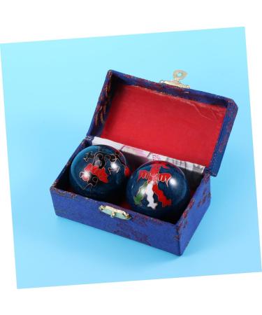 Tovinanna 2nd Hand Stress Reduction Balls - Baoding Iron Balls for Relaxation & Period Relief - Buy Online on GoSupps.com