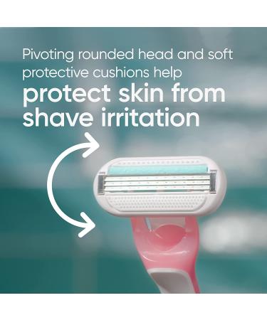 Gillette Venus SkinElixir Sensitive Disposable Razors - 3 Pack for Smooth Skin - Buy Online on GoSupps.com