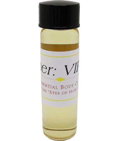 VIP: Usher - Type For Men Scented Body Oil Fragrance Regular Cap - Gold - 1/4 oz. - ID#25260 0.25 Fl Oz (Pack of 1)