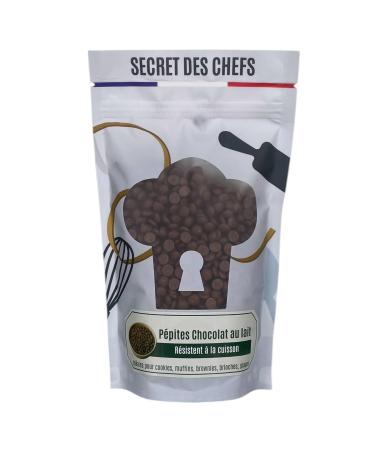 Secret des Chefs P pites Chocolat au Lait 300g Qualit Professionnelle Pour Cookies Muffins Brownies Brioches Glaces P tisseries