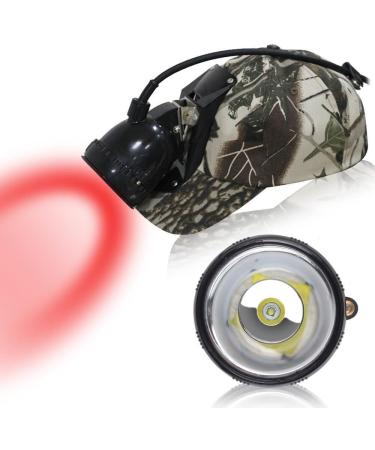 GearOZ 80000LUX 10W LED Coon Hunting Headlamp with 4 Filters - Rechargeable, Explosion Proof, Bright Light for Night Working, Coyotes, Hog Predators, Mining, Camping - Buy Online on GoSupps.com