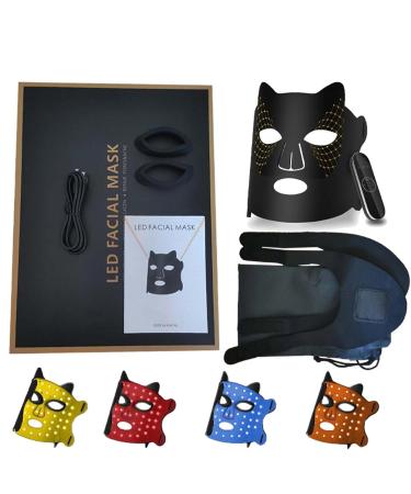 Beauty LED Light Care Breathable Facial Care with 3 Acceleration Times 4 Color Light Light Skin Care with 192 Lamp Beads Lightweight Facial Care Supplies - Buy Online on GoSupps.com