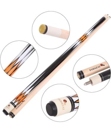 FADAZAI Set of 4 Pool Cues - 19oz, 19.5oz, 20oz, 21oz, 58 inch Billiard House Bar Pool Sticks - FDP013 - Buy Online on GoSupps.com