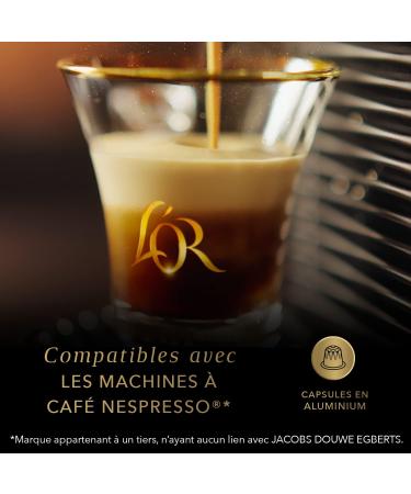 L'OR Absolu 100 Absolute Gold Capsules Intensity 9 Nespresso Compatible (Pack of 10 x 10) - Buy Online on GoSupps.com