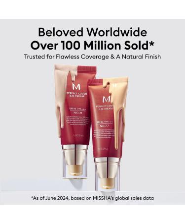 MISSHA BB ESSENTIALS KIT M PERFECT COVER BB CREAM No.23 Natural Beige/SPF 42 PA+++ 1.69 oz & M BB Boomer 1.35 oz -Lightweight Multi-Function High Coverage valentines day gifts for her 2 Count (Pack of 2) No.23 - Buy Online on GoSupps.com