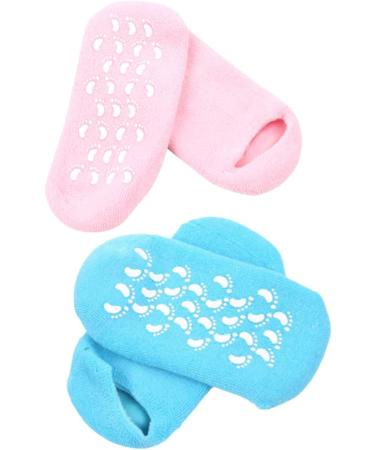 Ipetboom Ladies Socks 2 Pairs Moisturizing Gel Socks Polymer Clay Charms for Nails Moisturizing Socks Silicone Heel Socks Moisture Stocking Tiaras for Girls Gold Fascinators for Women Spa - Buy Online on GoSupps.com